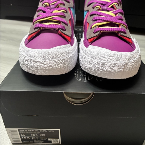 Nike Blazer x sacai x KAWS ‘Purple Dusk’ US Size 11 BNIB, Deadstock - Picture 3 of 6